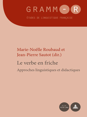 cover image of Le verbe en friche